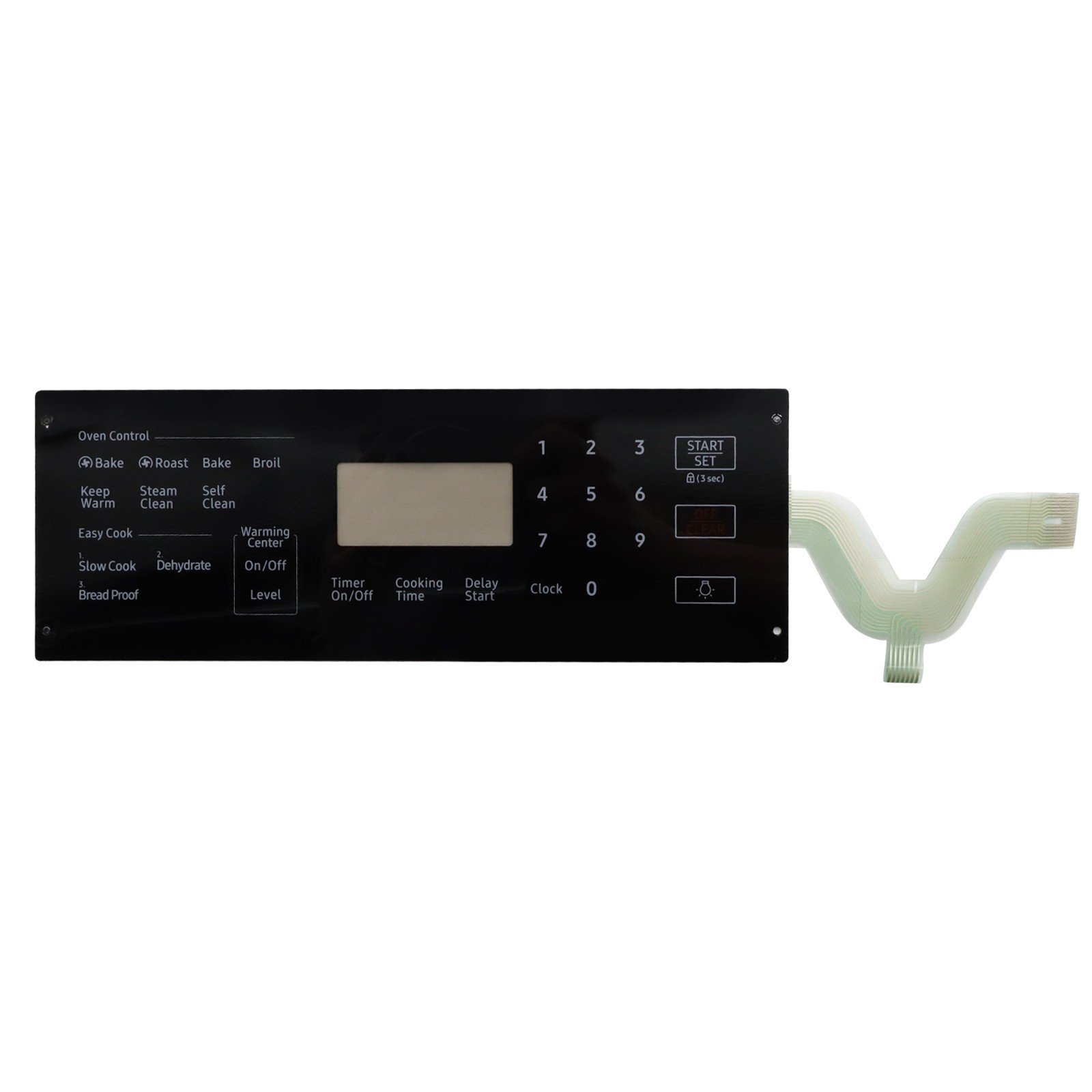 Membrane Switch Replacement Compatible with Samsung Range Oven DG34-00043A