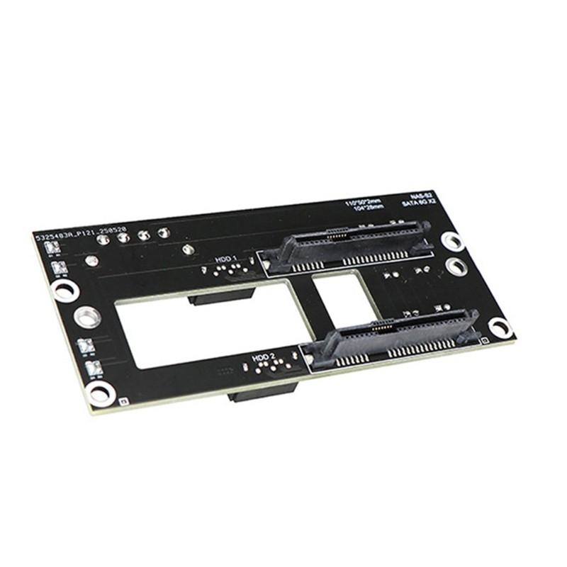 Double 2.5/3.5inch Hard Drive Backplane Large 4D Power Chassis Adapter Plate