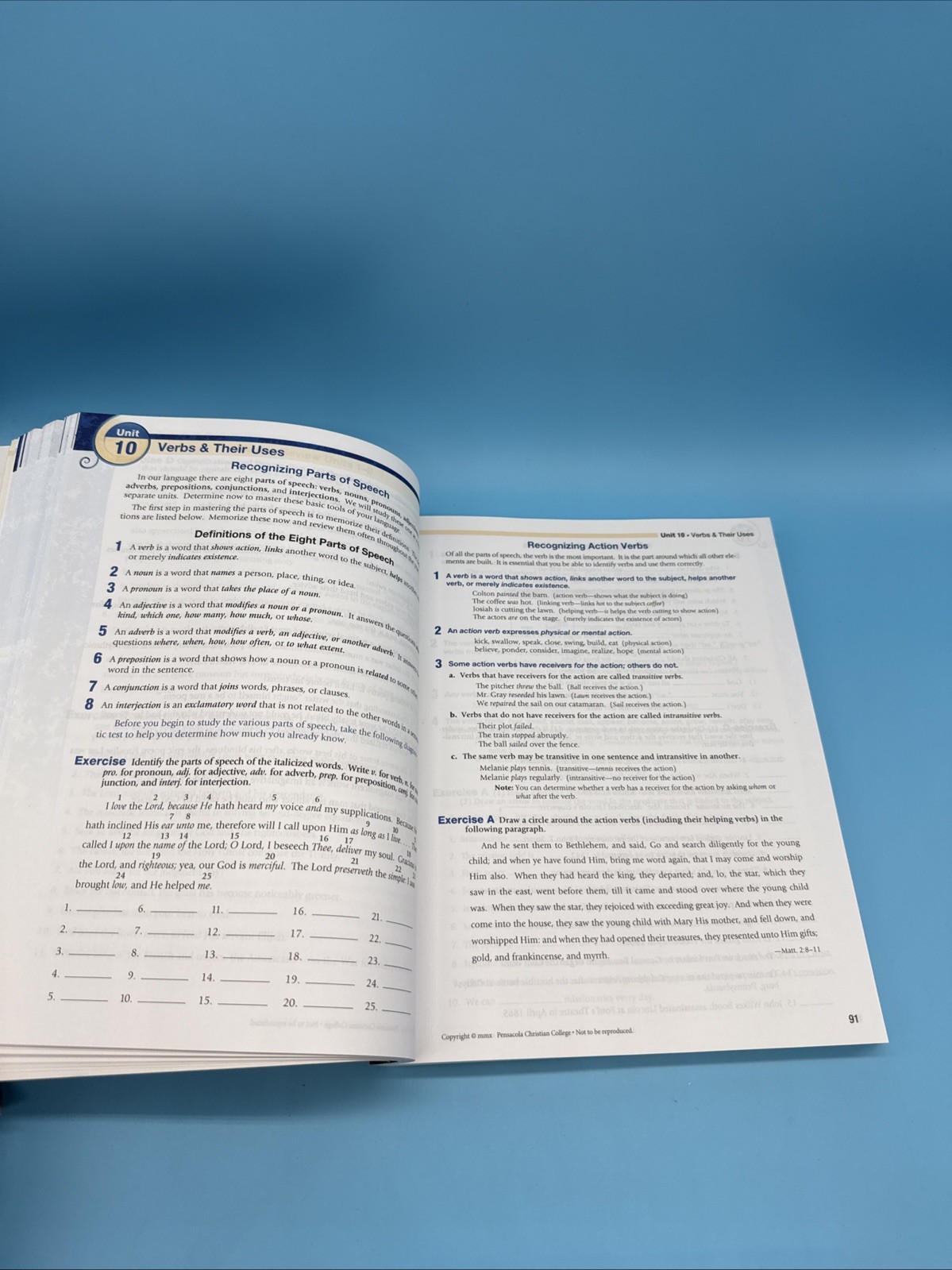 Abeka Grammar & Composition III (5th Edition) Student WorkText, 9th Grade
