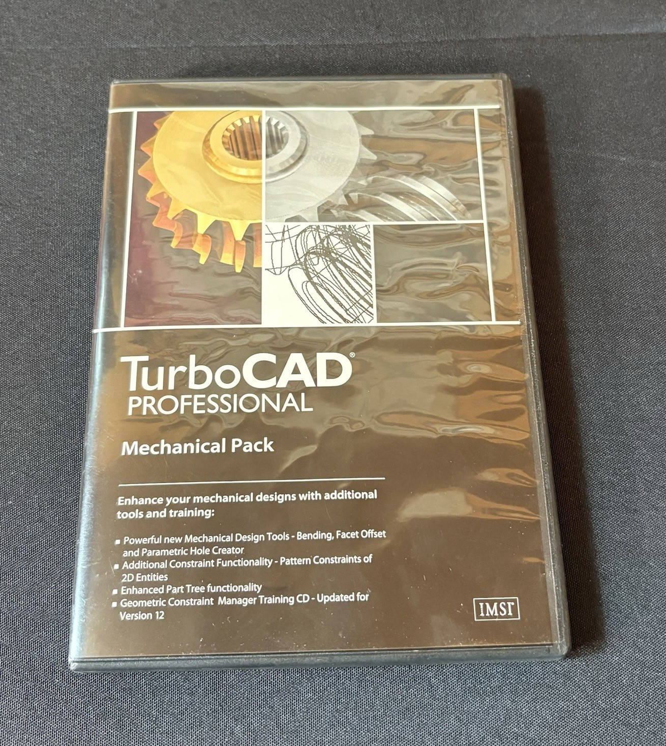 TurboCAD Pro Mechanical Pack 3D Modeling Software CD Windows English
