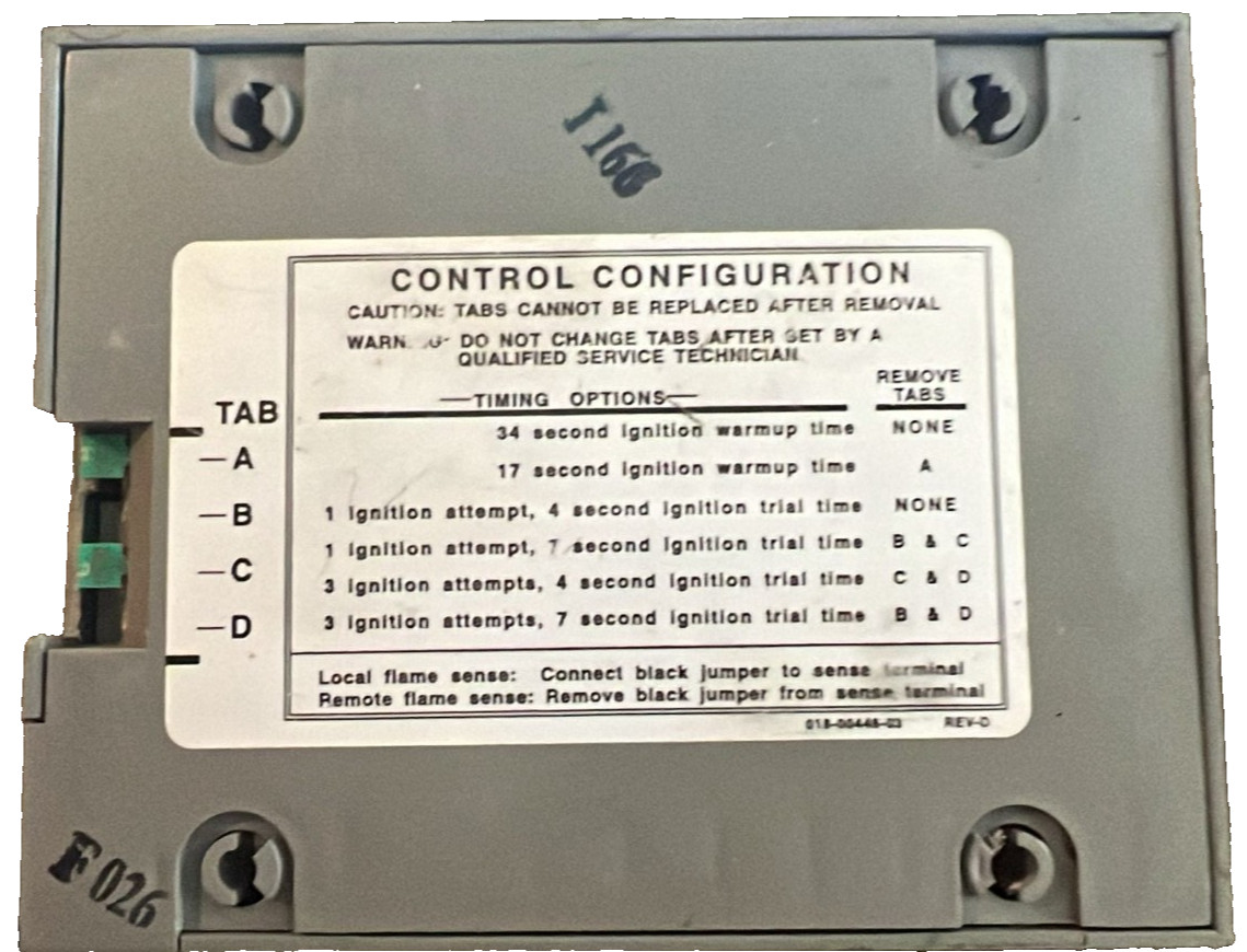 780-910 TABS REMOVED - SEE PHOTOS - AS PICTURED Ignition Control Module board