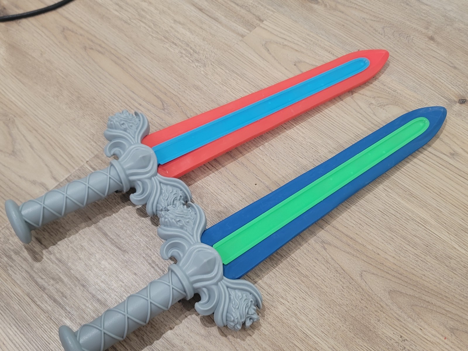 Geospace GeoSword Soft and Safe Dueling Sword with LED Lights Lotbof 2 READ!!!