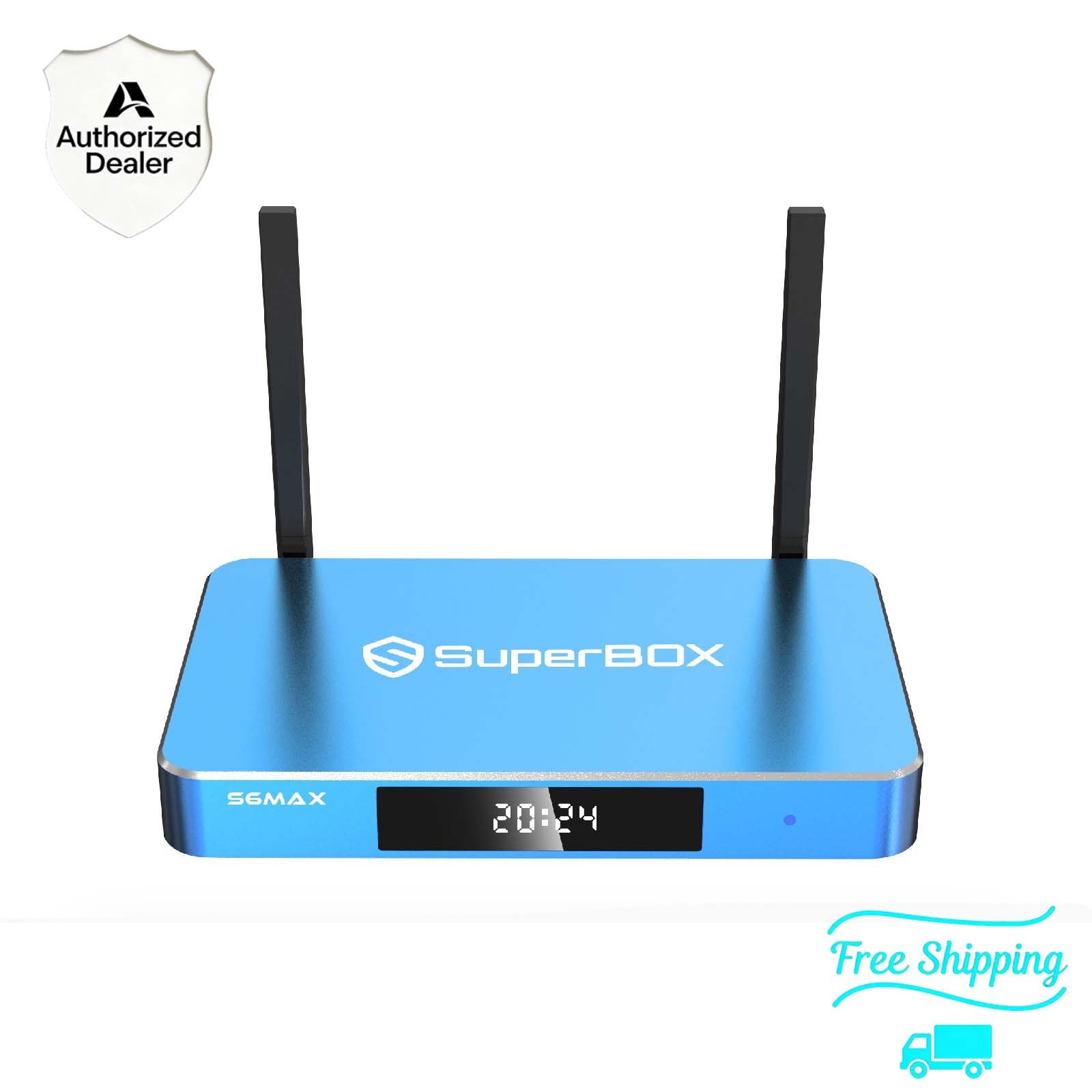 SuperBox S6 Max TV BOX - Authorized Distributor - Same Day Shipping