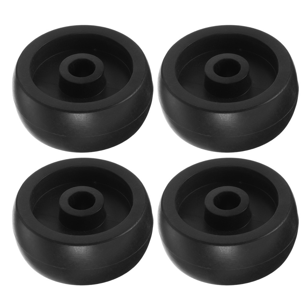 4 Pcs Replaceable Wheel Plastic Caster Wheels Fitness Equipment Accessory