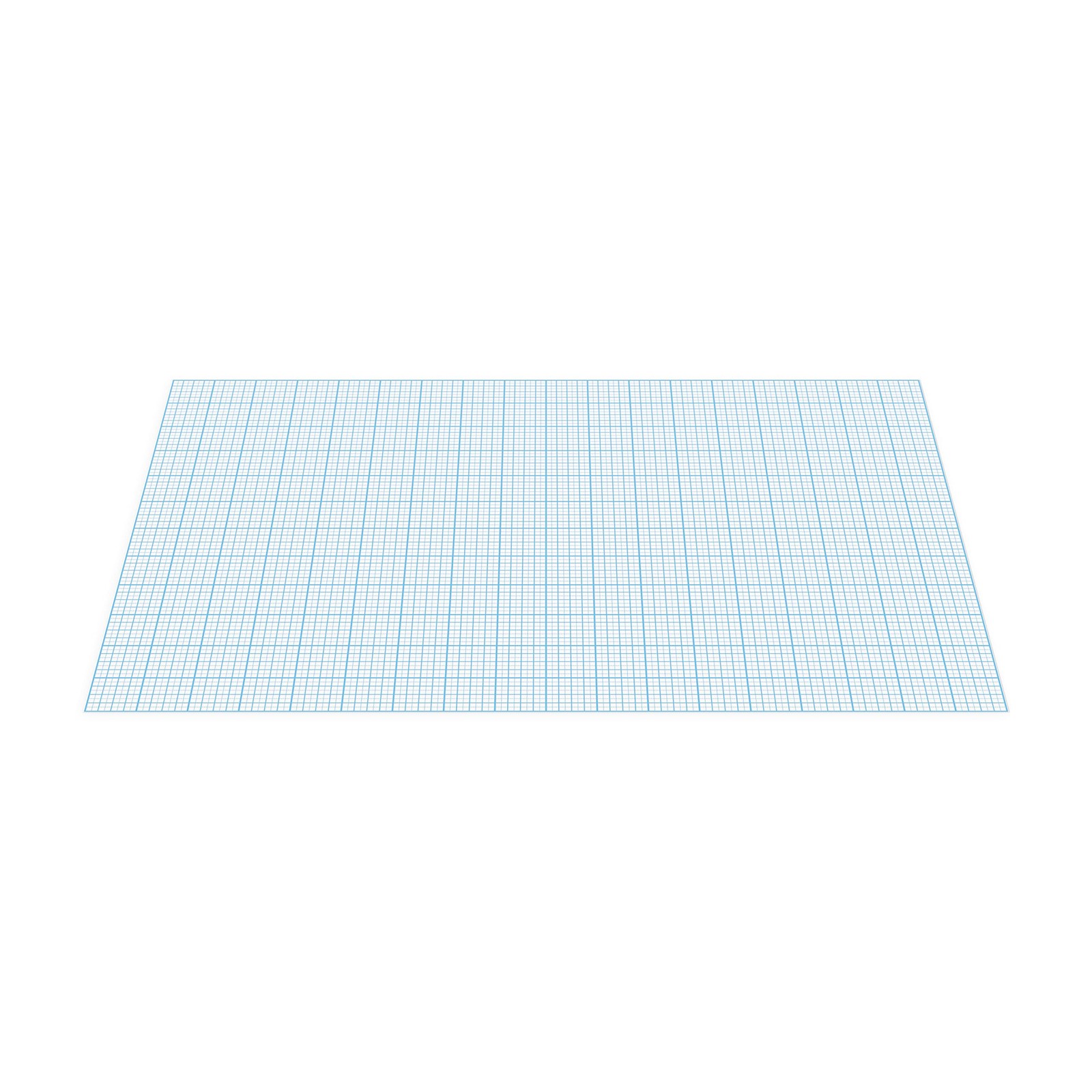 Dritz 3118 Plastic Gridded Template 12 x 18 inches, Semi-opaque