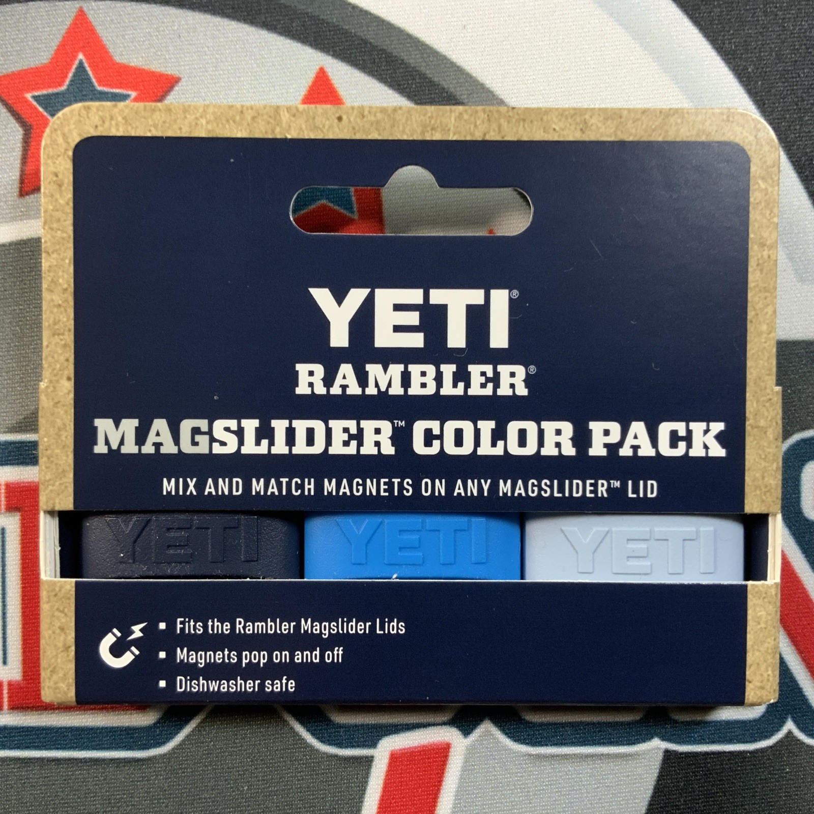 NEW YETI Rambler MagSlider Color Pack Big Wave Blue
