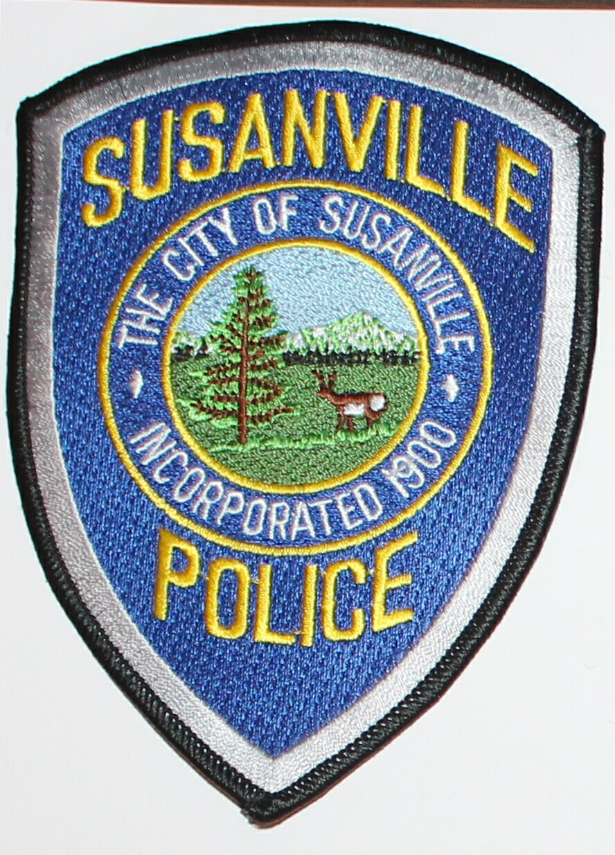 THE CITY OF SUSANVILLE POLICE Lassen County California CA PD patch