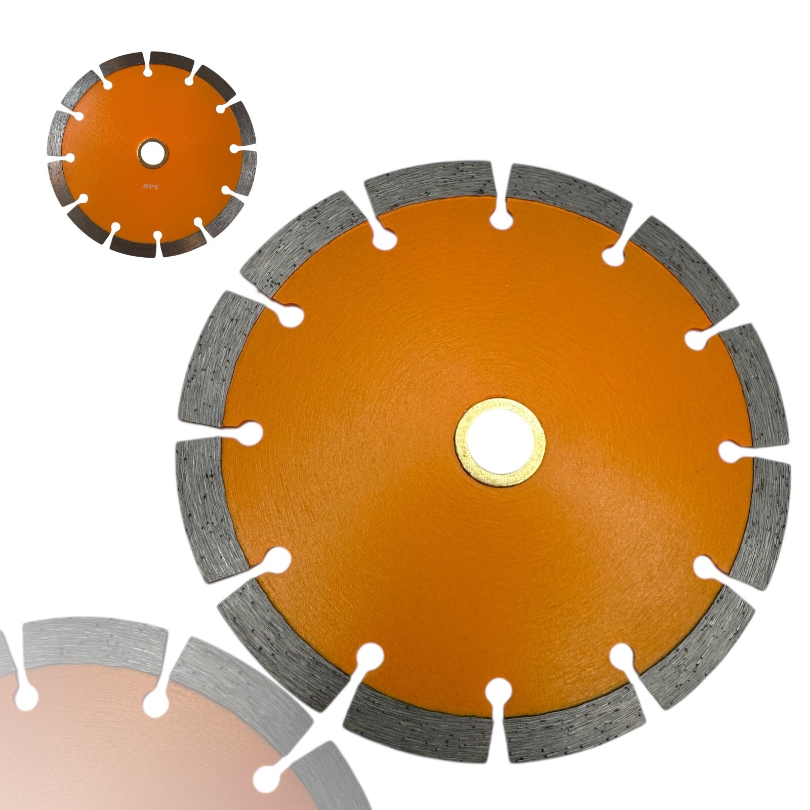 2x 7" Segmented Diamond Saw Blades Cut Concrete Brick Stone Block Multi-Purpose