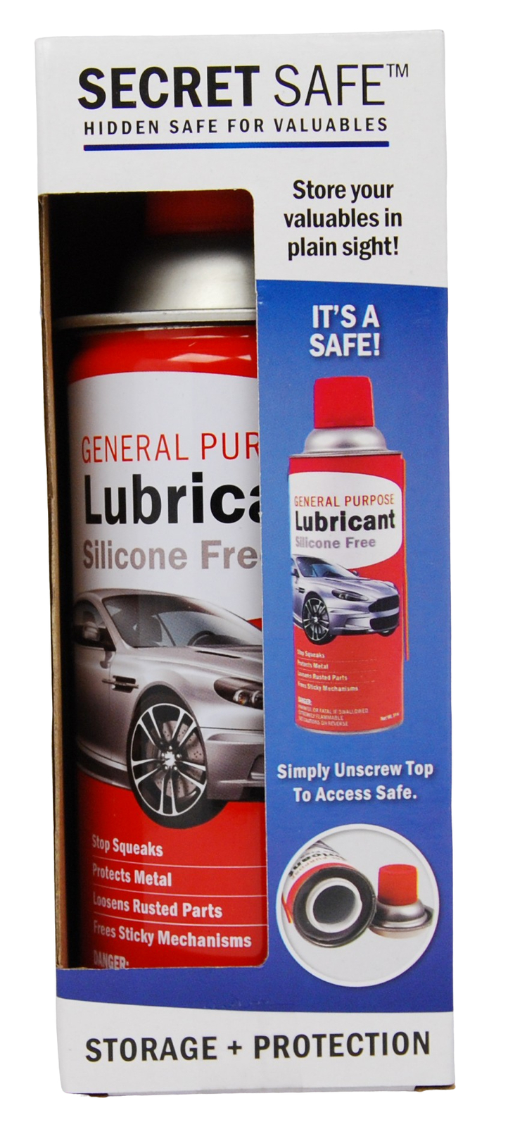 CAN SAFE STASH DIVERSION SECRET SAFE AUTO LUBRICANT CAN SAFE PREVENT THEFT