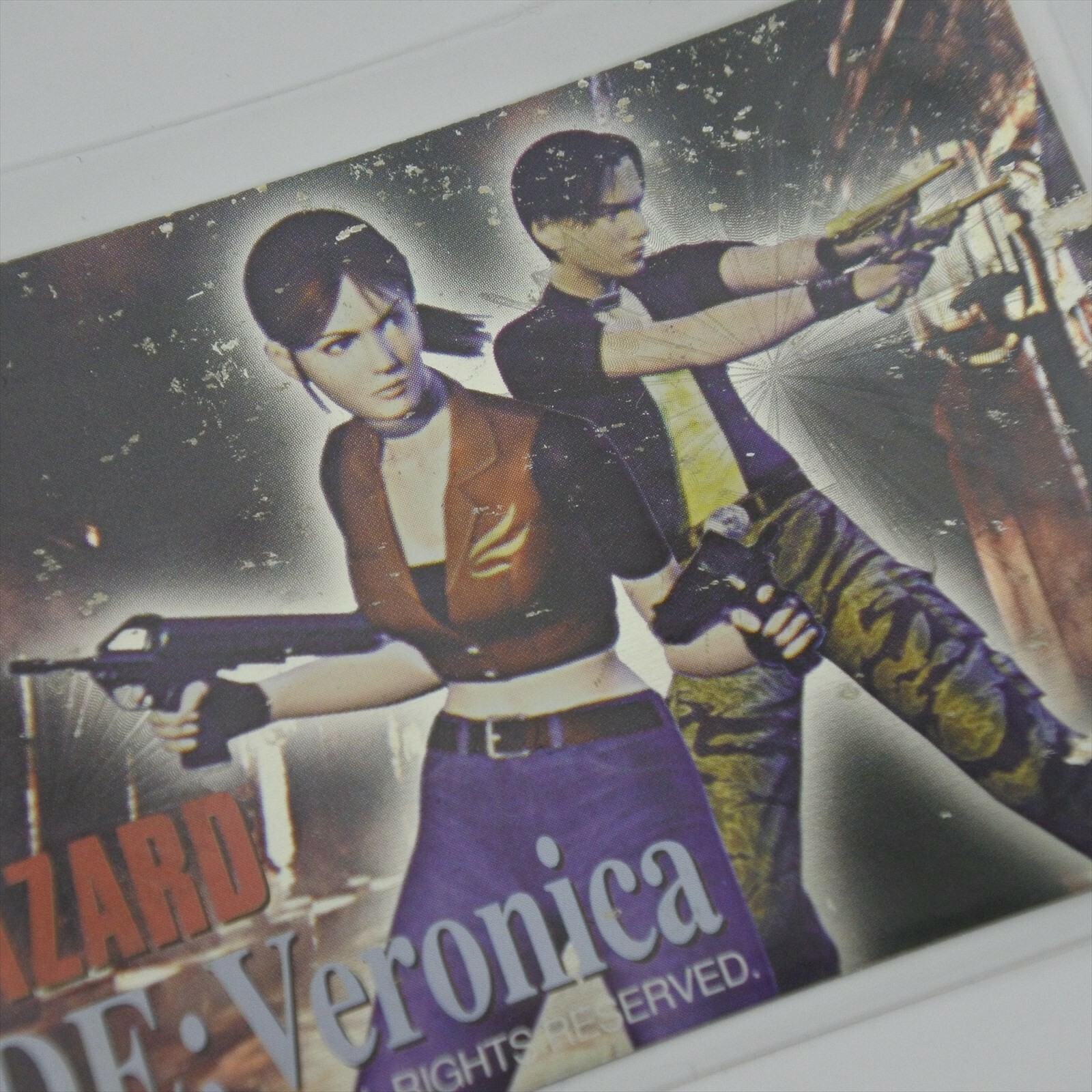 BIOHAZARD CODE Veronica Resident Evil Phone Card Sega 2829