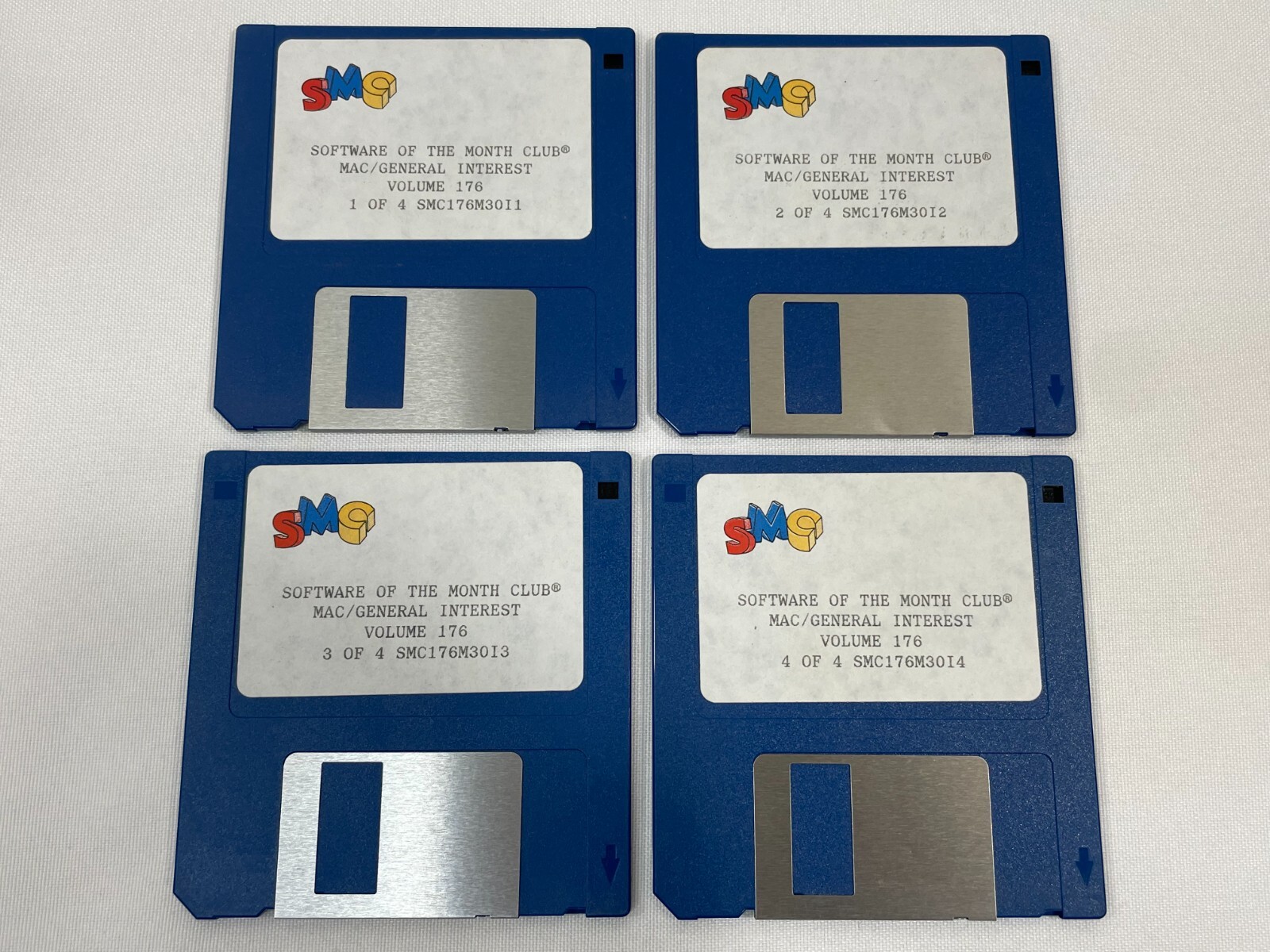 Vintage SMC Software of the Month Club Volume 176 3.5" Floppy Disk Mac/General