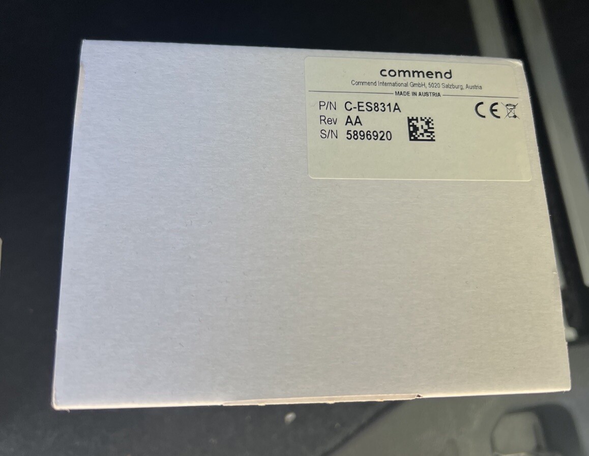 Commend ES831A Intercom
