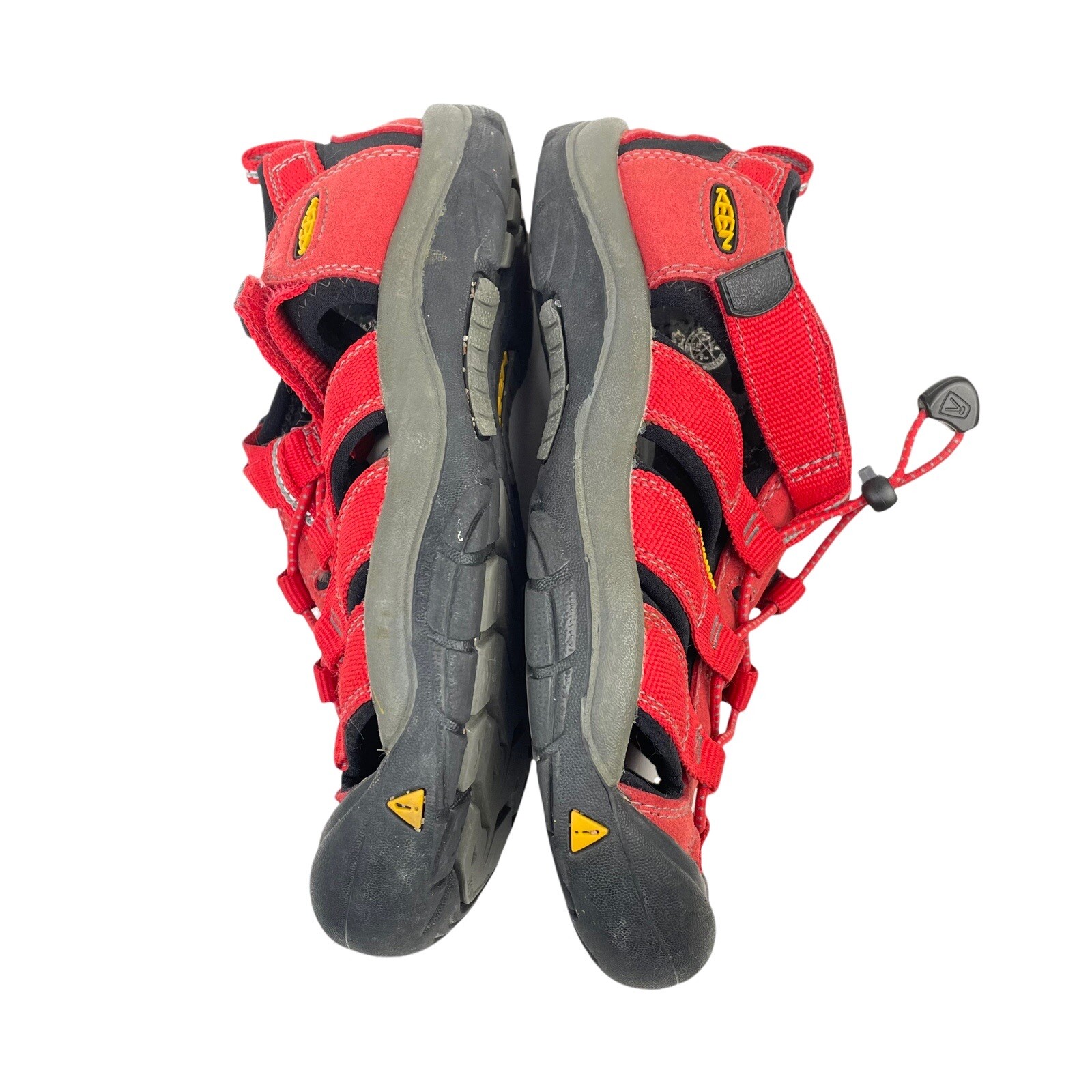 KEEN Big Kid's Newport H2 Sandal red Sz 4 Hook And Loop