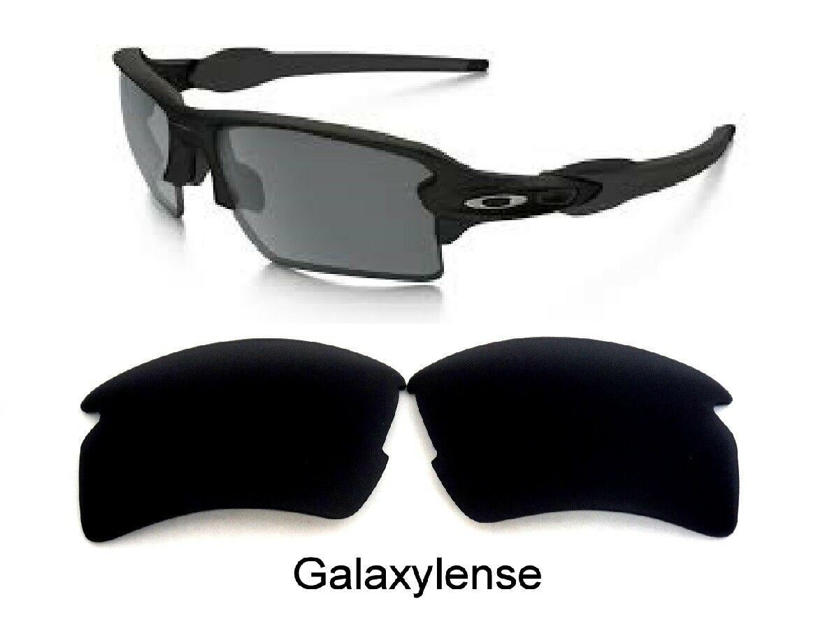 Galaxy Replacement Lenses For Oakley Flak 2.0 Sunglasses Black Polarized