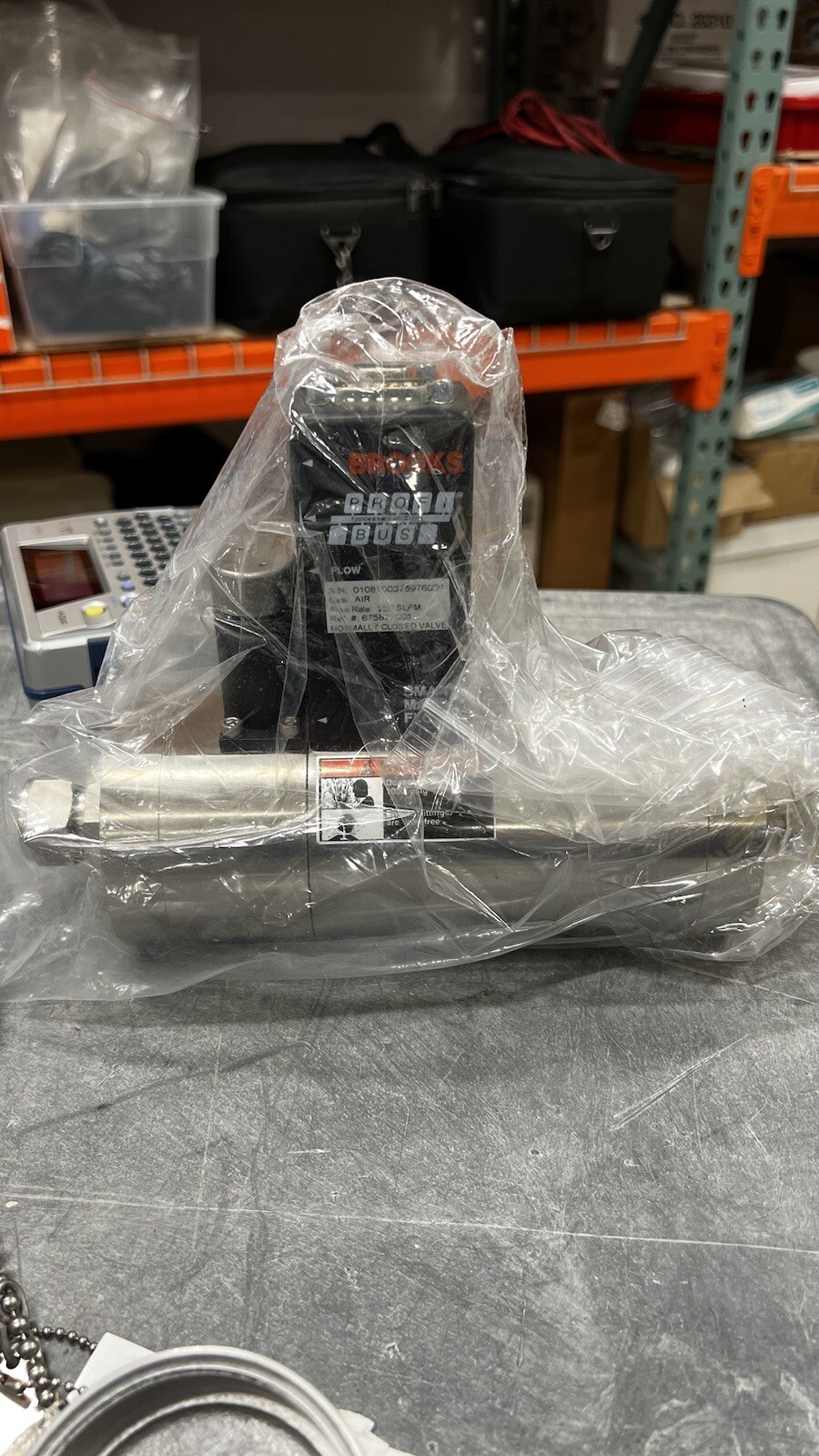 BROOKS 5853S / BF2CA3ID0AA1B1 Smart Mass Flow Controller Oxygen, 220 SLPM