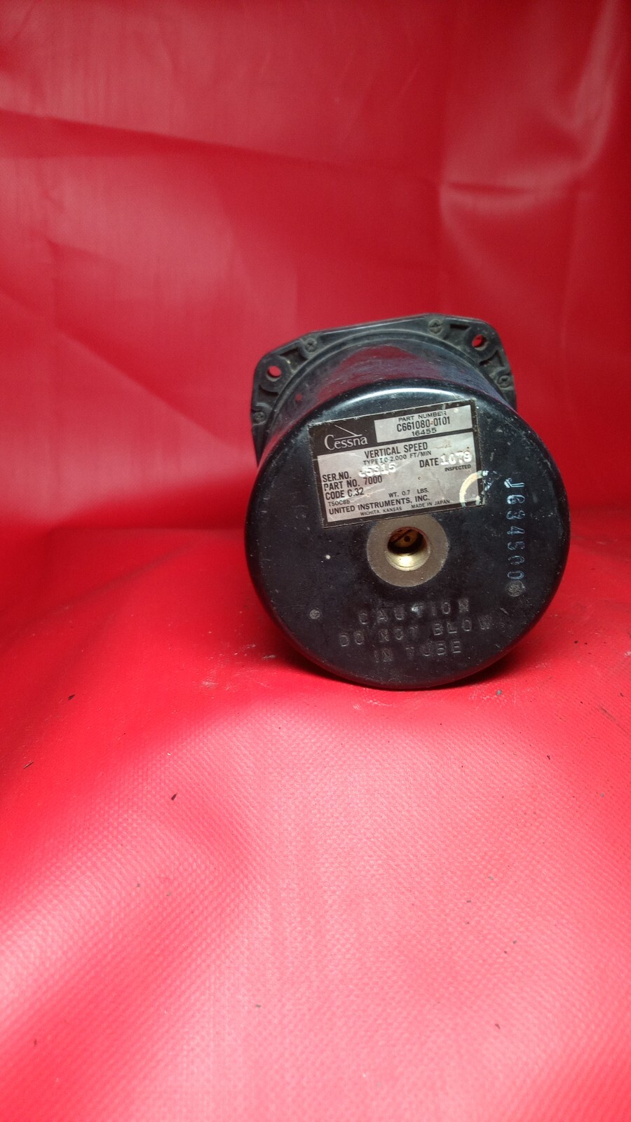 CESSNA VERTICAL SPEED INDICATOR 0-2000FT./MIN