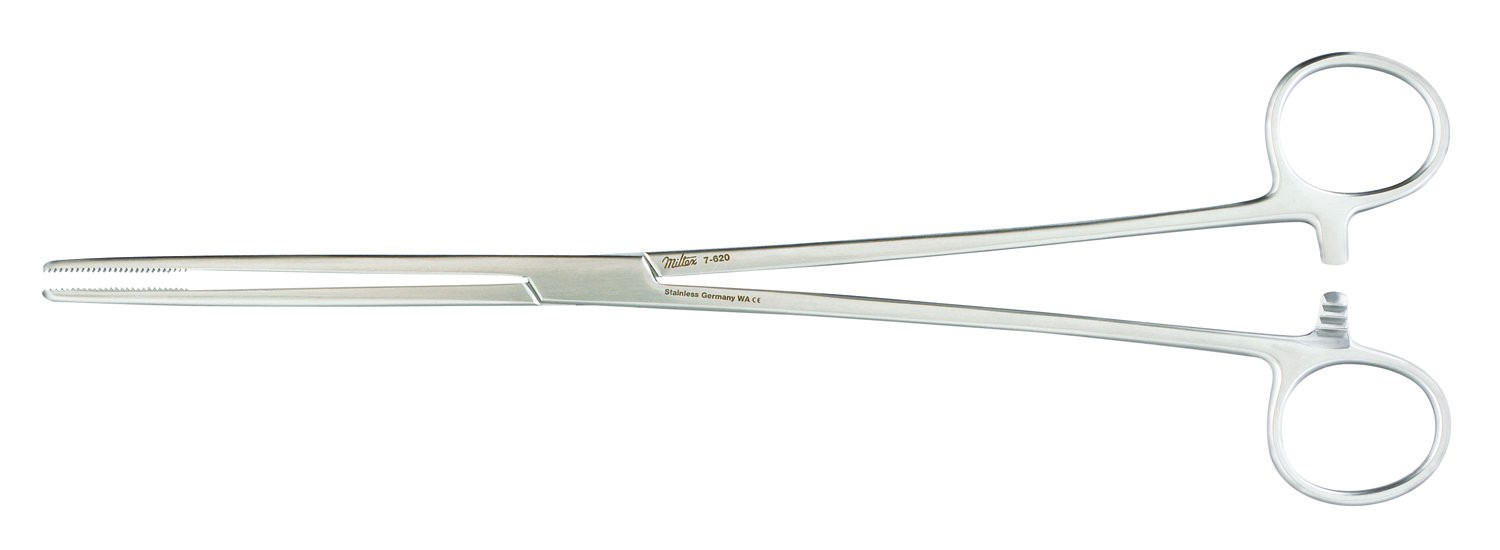 Uterine Dressing Forceps Miltex Bozeman 10-1/2 Inch Length OR / Surgical Grade G