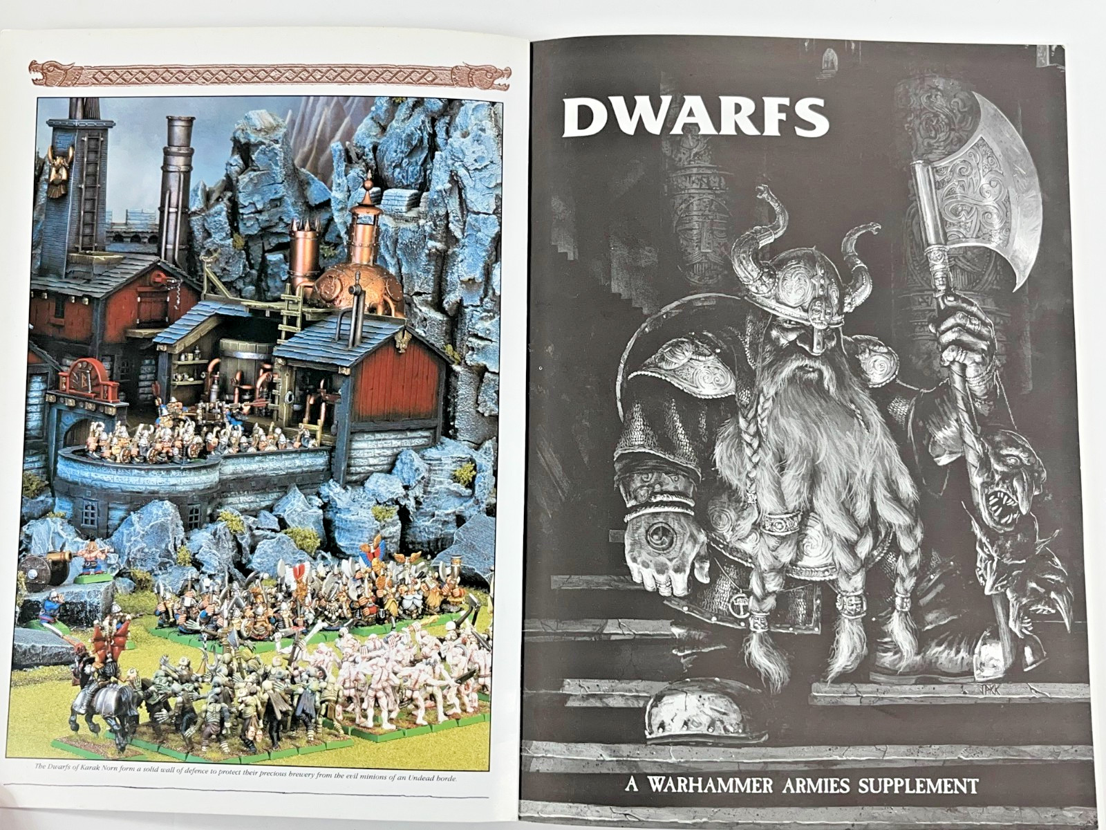 Warhammer Dwarfs Army Book (2000) 6th Ed Games Workshop OOP