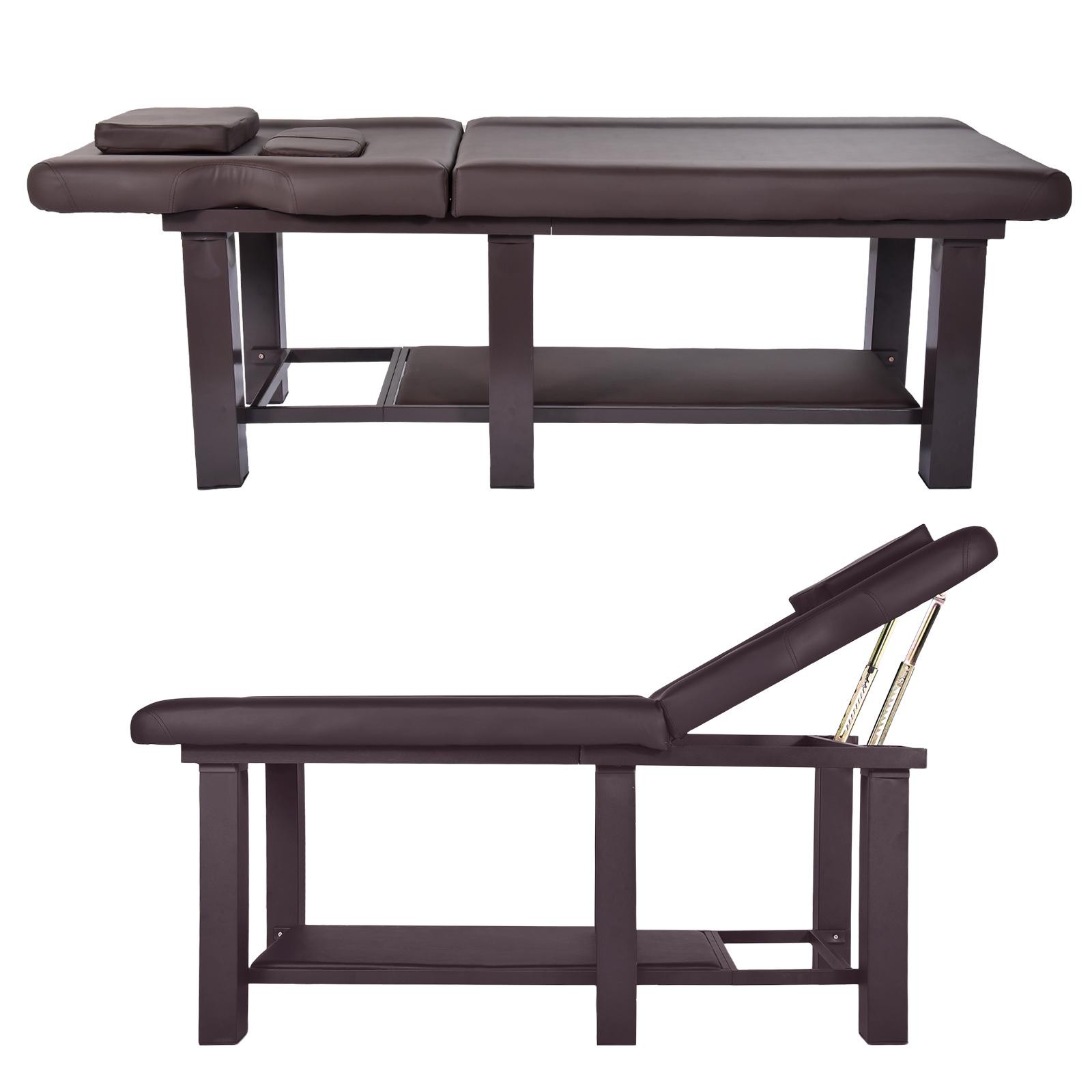 Stationary Massage Table, Treatment Table Physical Therapy Table Spa Facial Bed