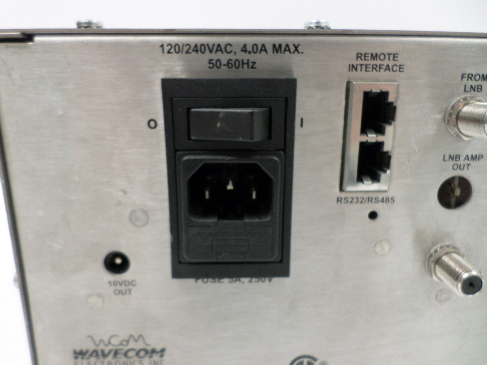 Wavecom Electronics Inc Rack Mountable QPSK to QAM Transmodulator TM2020
