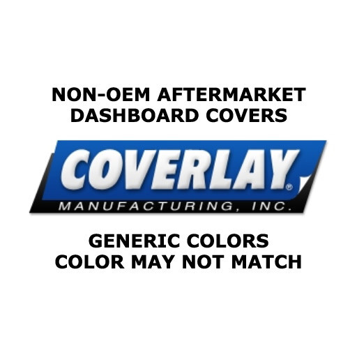 Coverlay 10-720 for 1983-1986 Nissan 720 Pickup Black Dash Cover