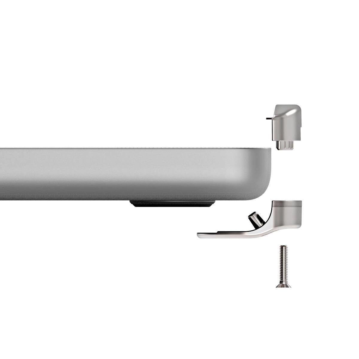 Compulocks Ledge Lock Adapter and keyed Cable Lock for M1 M2 M3 & M4 MacBook