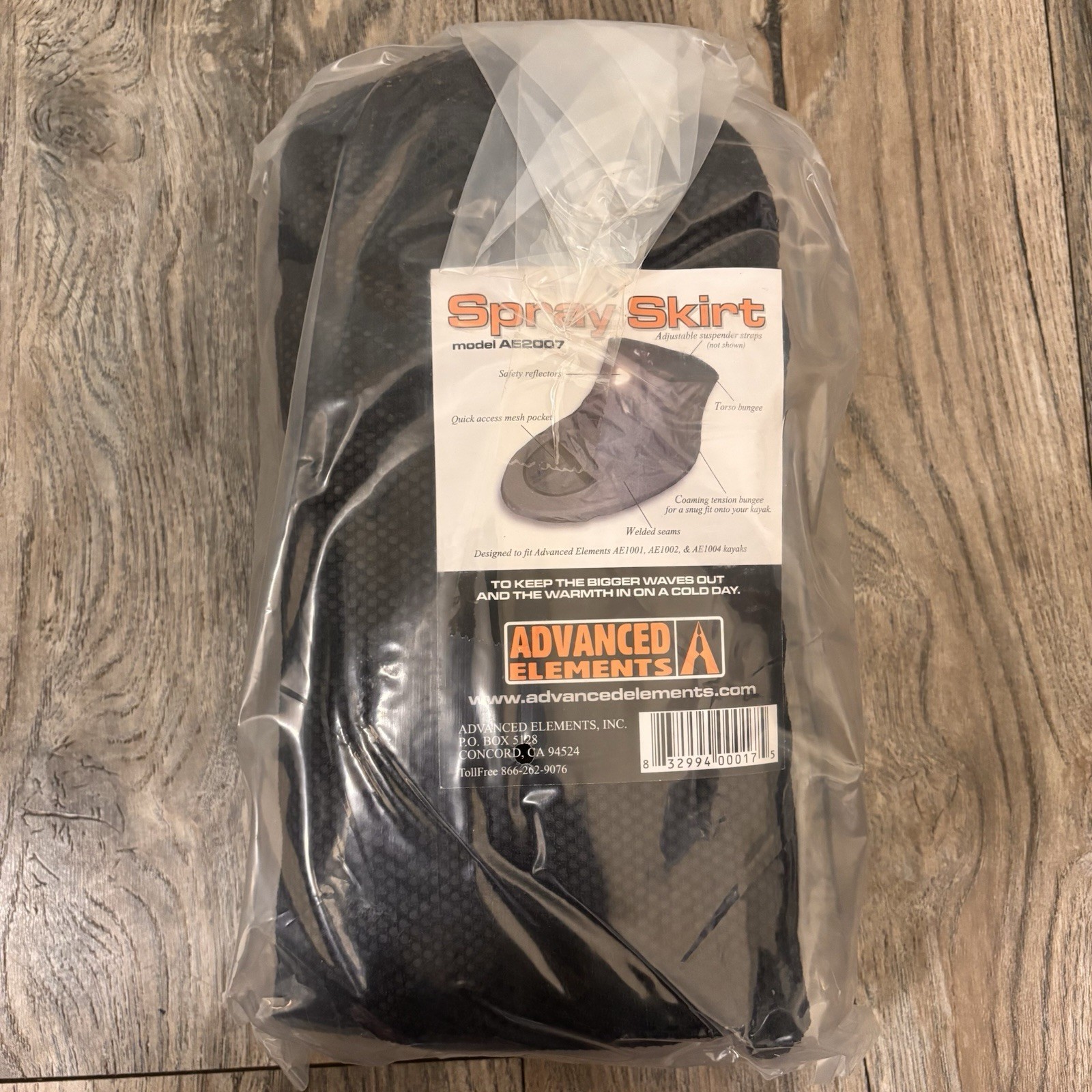 Advanced Elements Touring Spray Skirt AW2007 - NEW