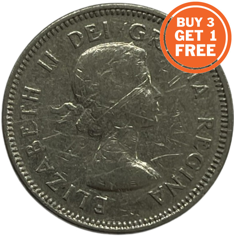 5 CANADIAN CENT - CHOOSE THE DATE 1963 ONWARDS - CANADA