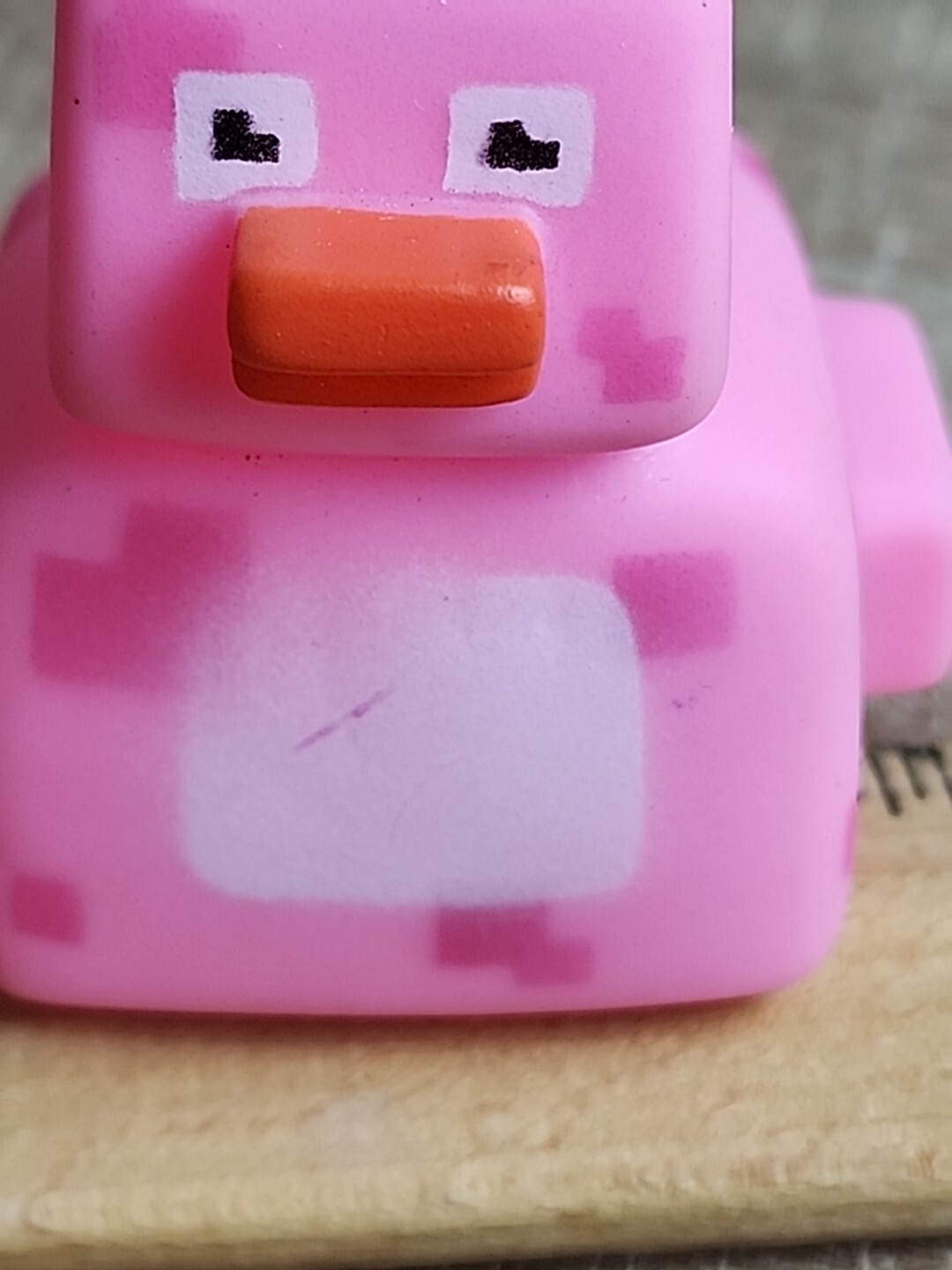 Minecraft Rubber Ducky Pink 2” Duck Rinco