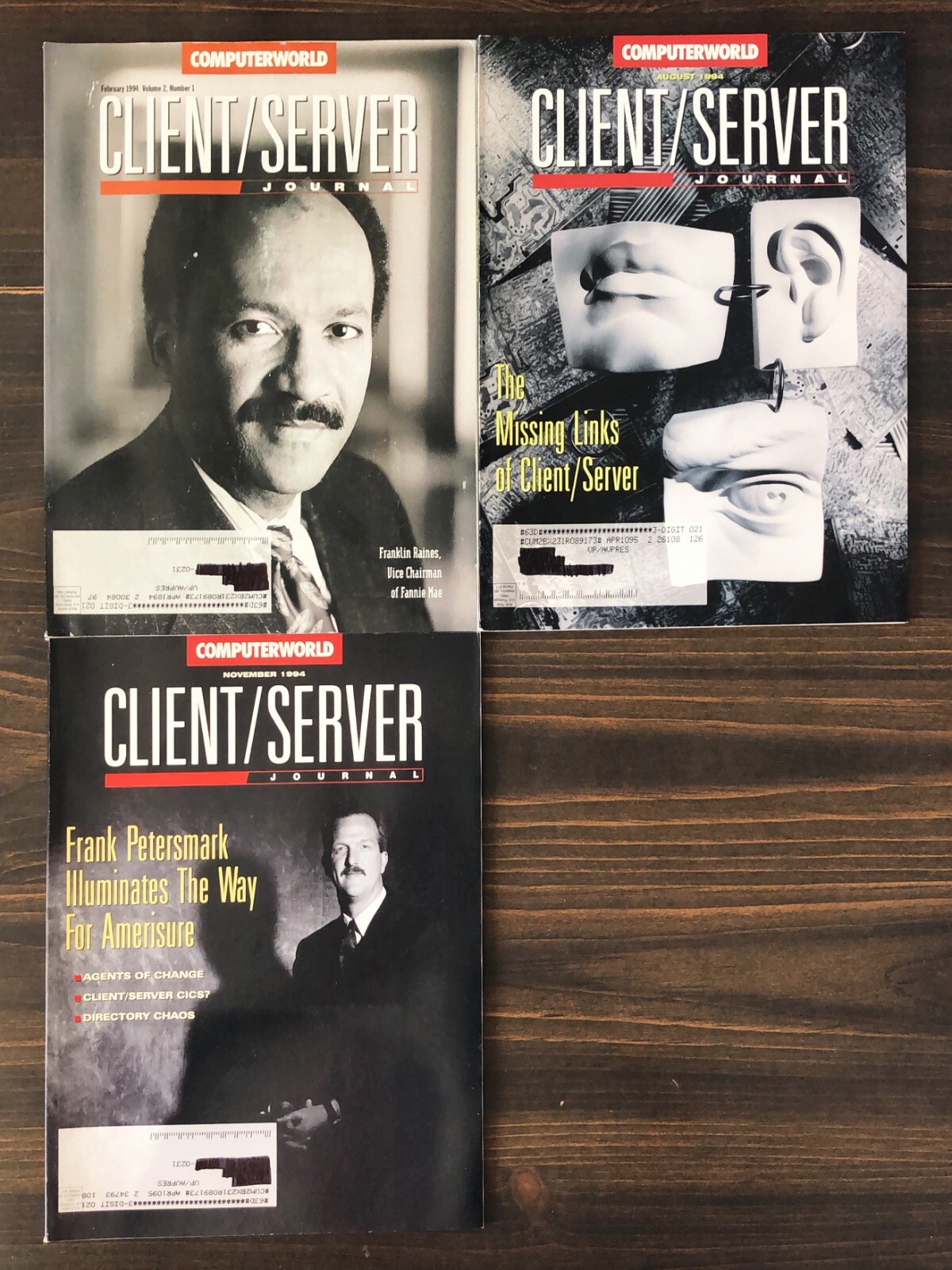 1994 Client/Server Journal Magazine - Lot of 3
