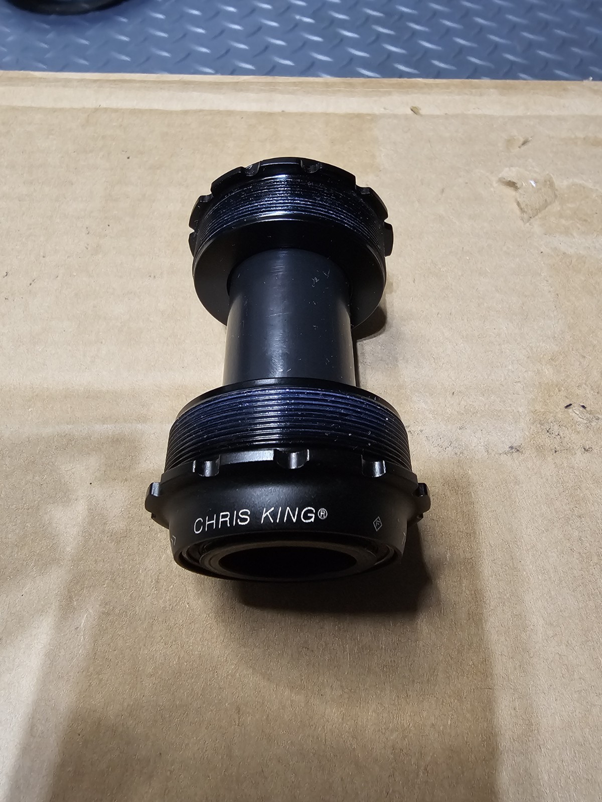 Chris King T47 24x Ceramic Bottom Bracket Matte Black