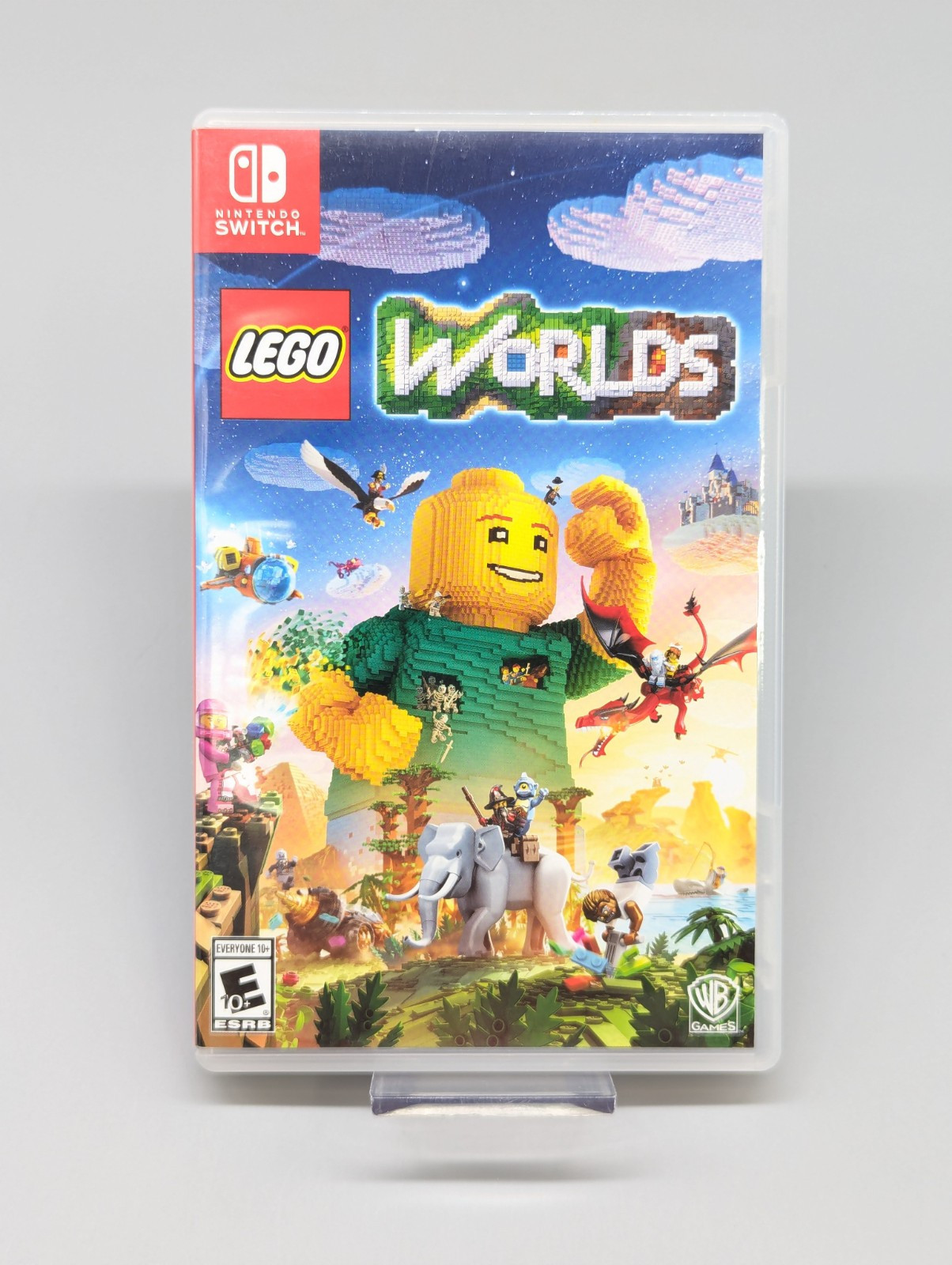 Nintendo Switch Lego Worlds Authentic Replacement Case Only No Game