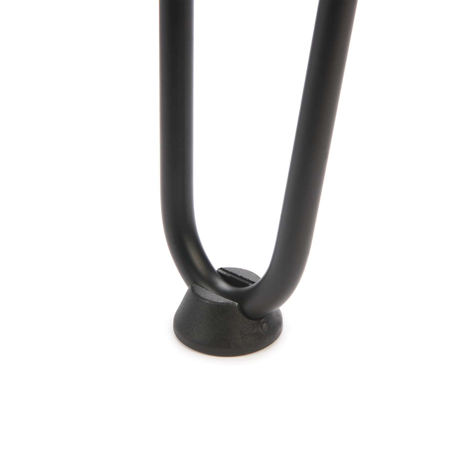 WoodRiver 2-Wire Hairpin Leg - 16" - Black - 4 Piece