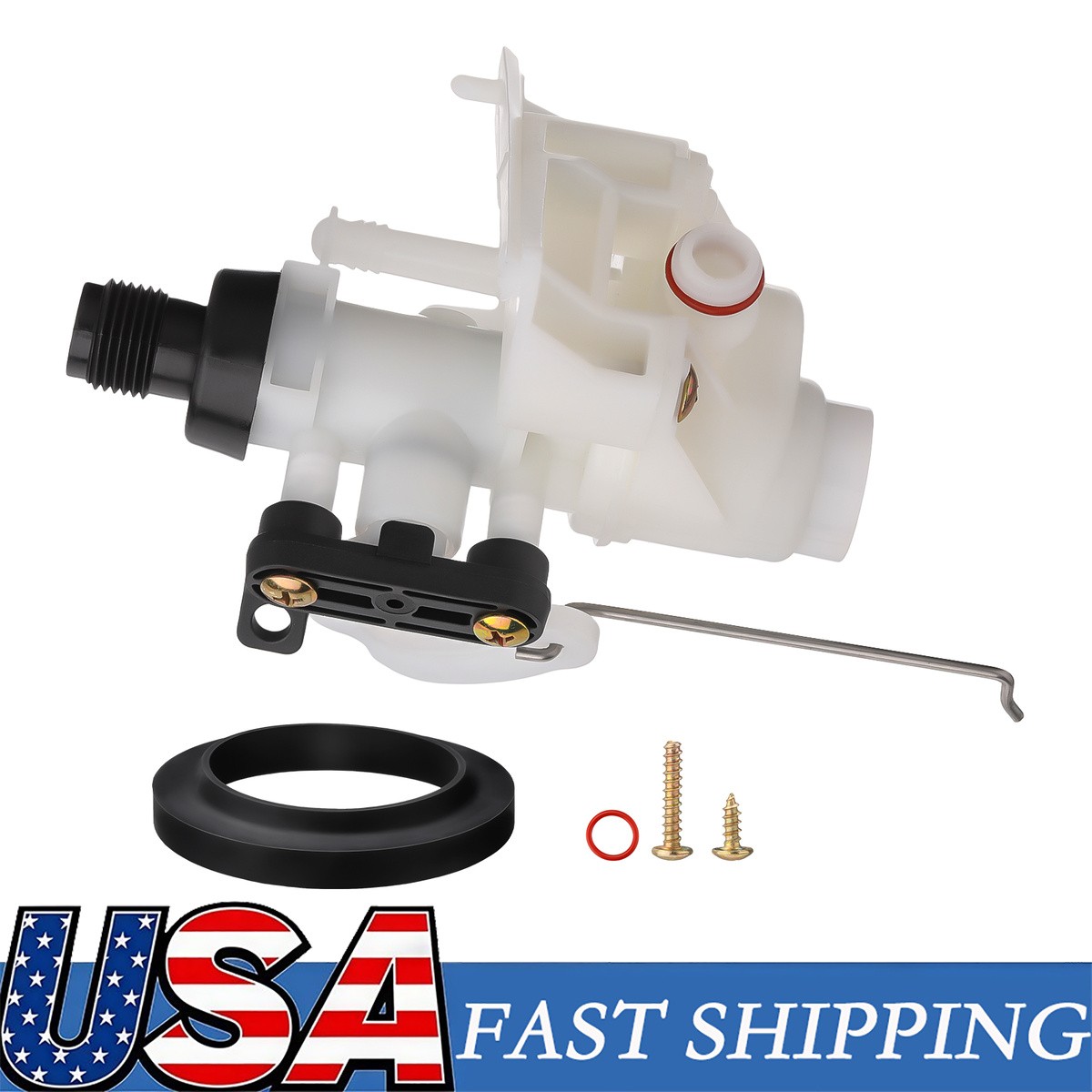 Upgraded Thetford Aqua Magic V Toilet Water Valve RV Toilet water valve kit