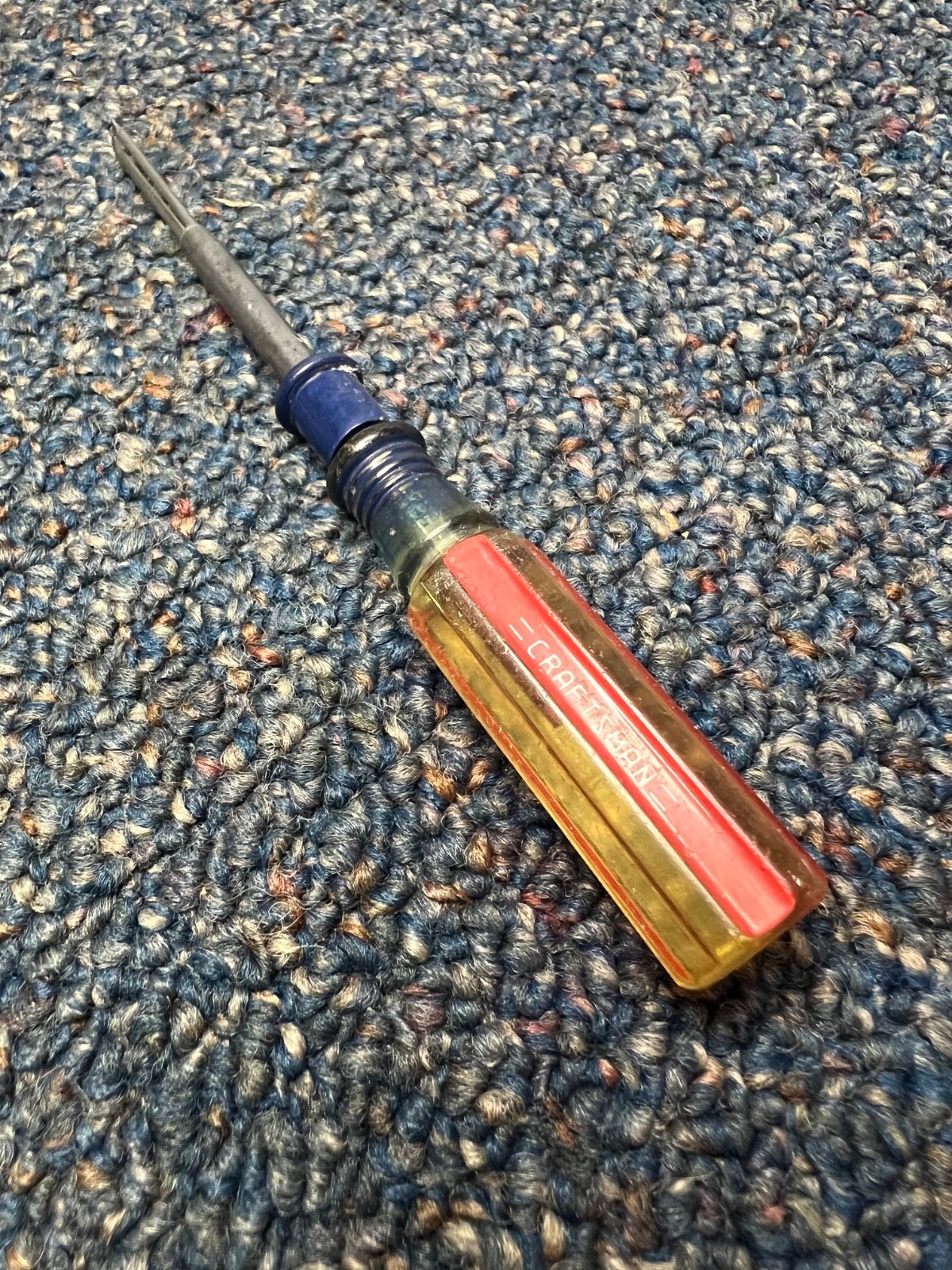 Vtg Craftsman 41461WF screw-holding screwdriver, rare, USA, very good condition