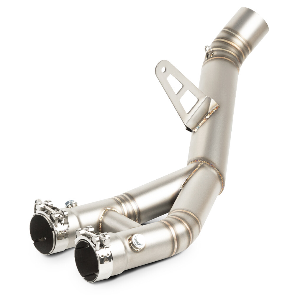 For Yamaha MT-10 2020-2022 Slip-on Exhaust Muffler Mid Link Tube Sliencer
