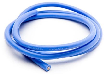Blue 12awg Silicone Wire 3 feet (3′)