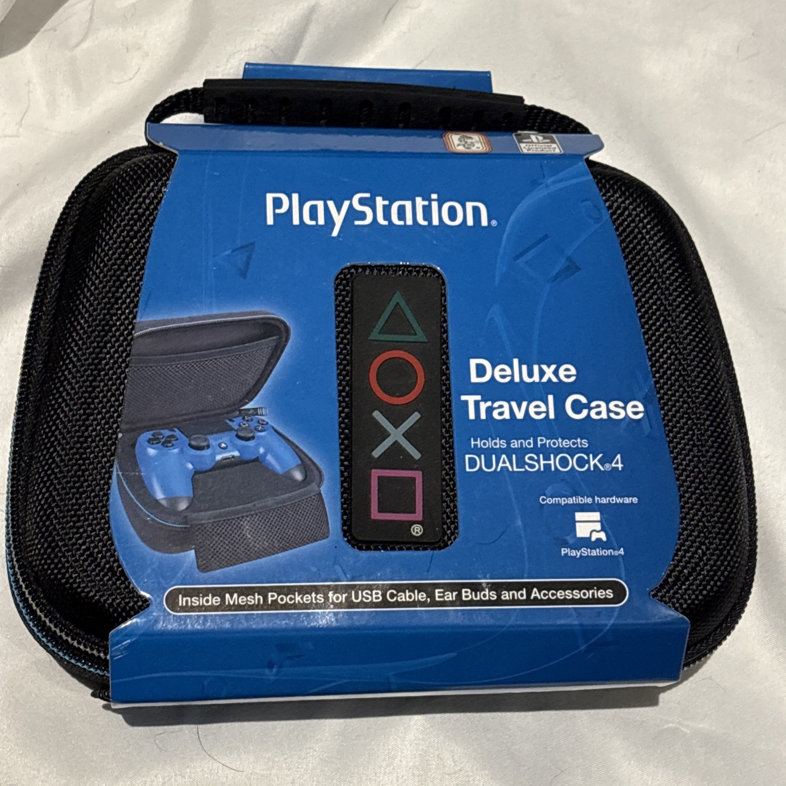 Playstation 4 Dual Shock 4 Controller Hard-Shell Deluxe Travel Case