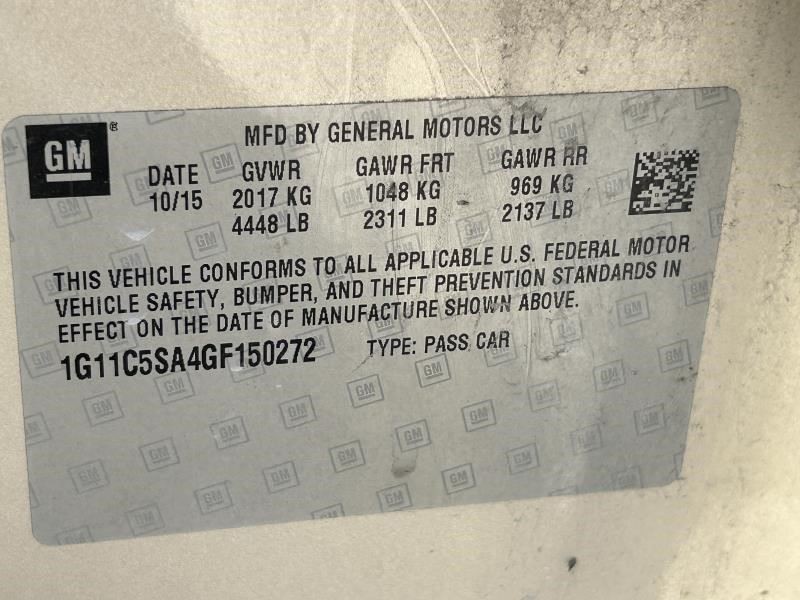 Driver Left Front Spindle/Knuckle Fits 14-20 IMPALA 104671524