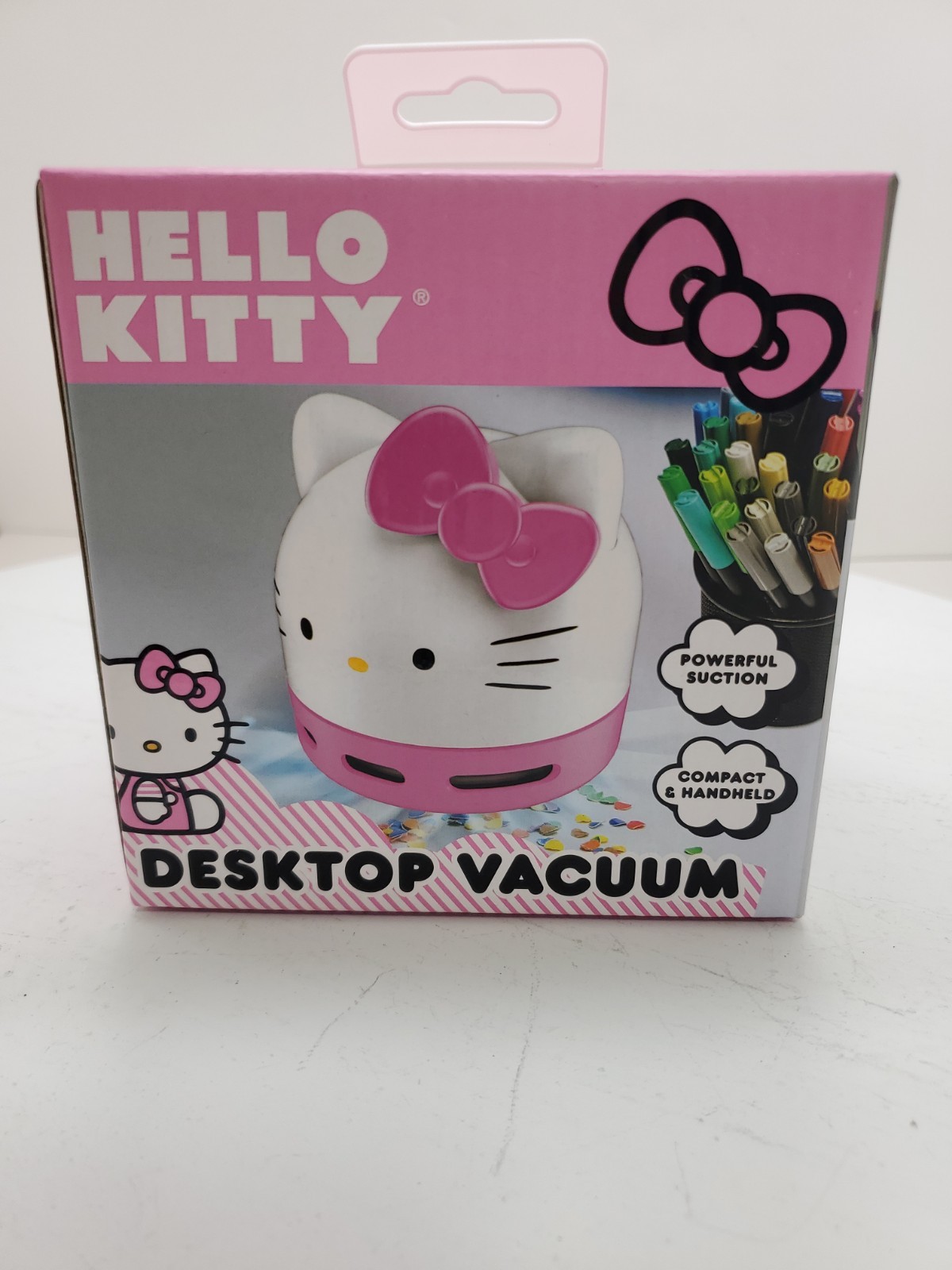 Hello Kitty VACUUM Vanity /Desktop Battery Operated New CUTE & COMPACT