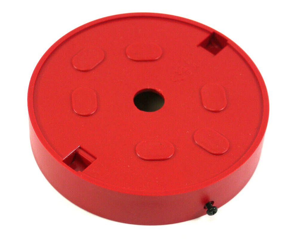 ESSER detector base red | Ø 92 mm H 19 mm