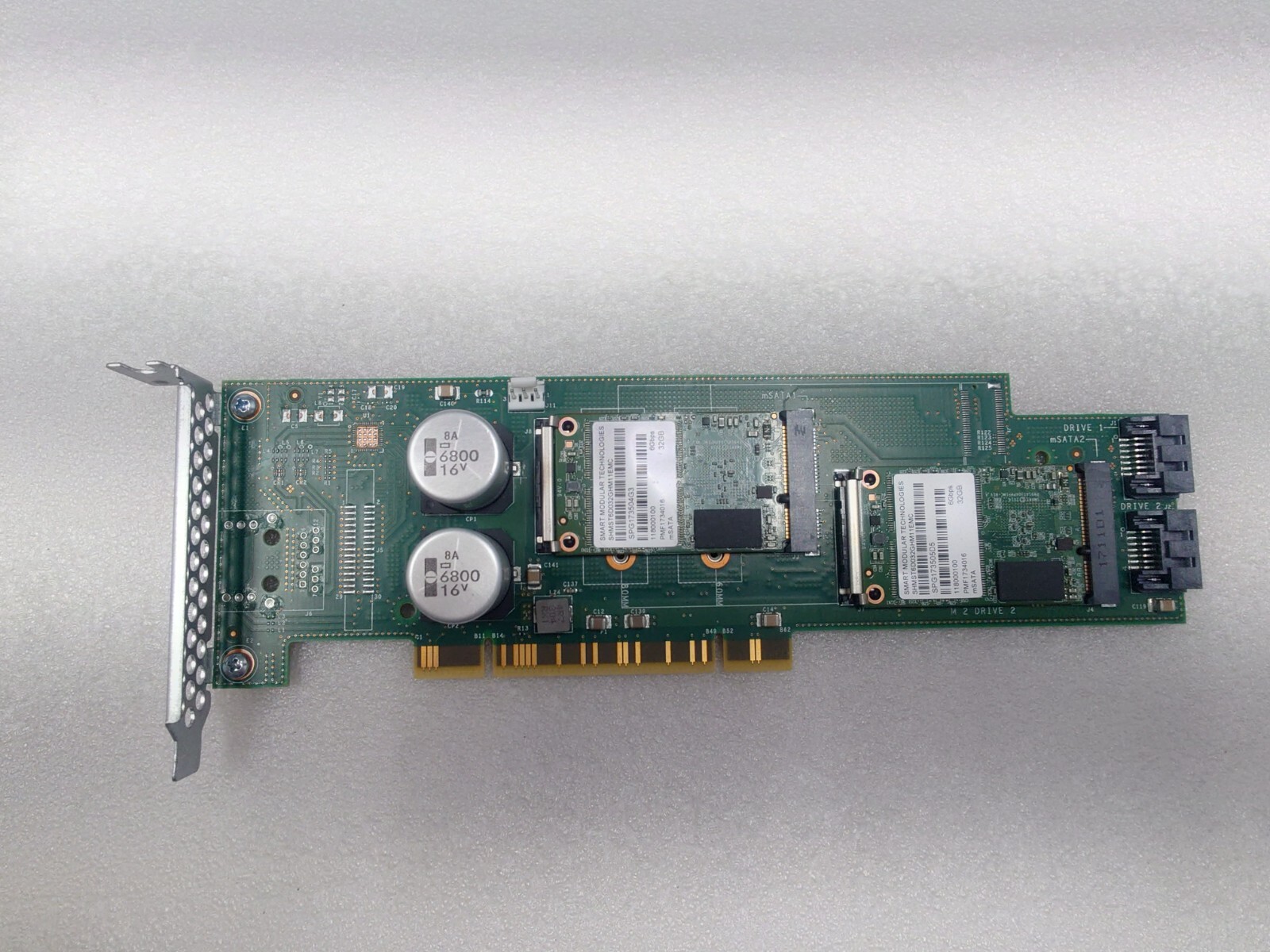 EMC Isilon 303-383-002A PCIe mSATA Carrier w/2x 32GB NL410