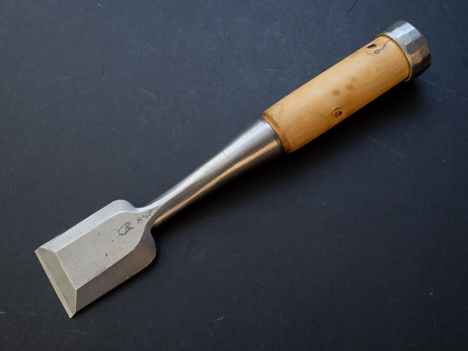 Fujikawa Nezumi ねずみ - 36mm 215mm Japanese Bench Chisel Oire Nomi Powdered HSS