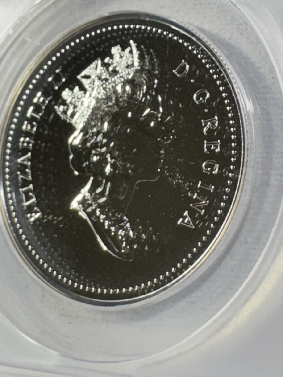 1998 Canada Silver $1 RCMP Graded MS 69 by ANACS Proof Like