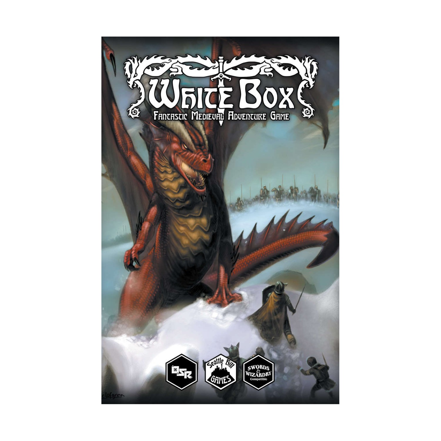 Seattle Hill RPG White Box Fantastic Medieval Adventure Game SC  VG+