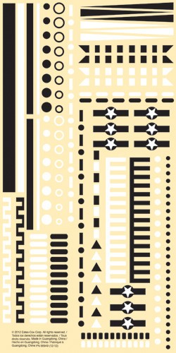 Estes Waterslide Decal Set