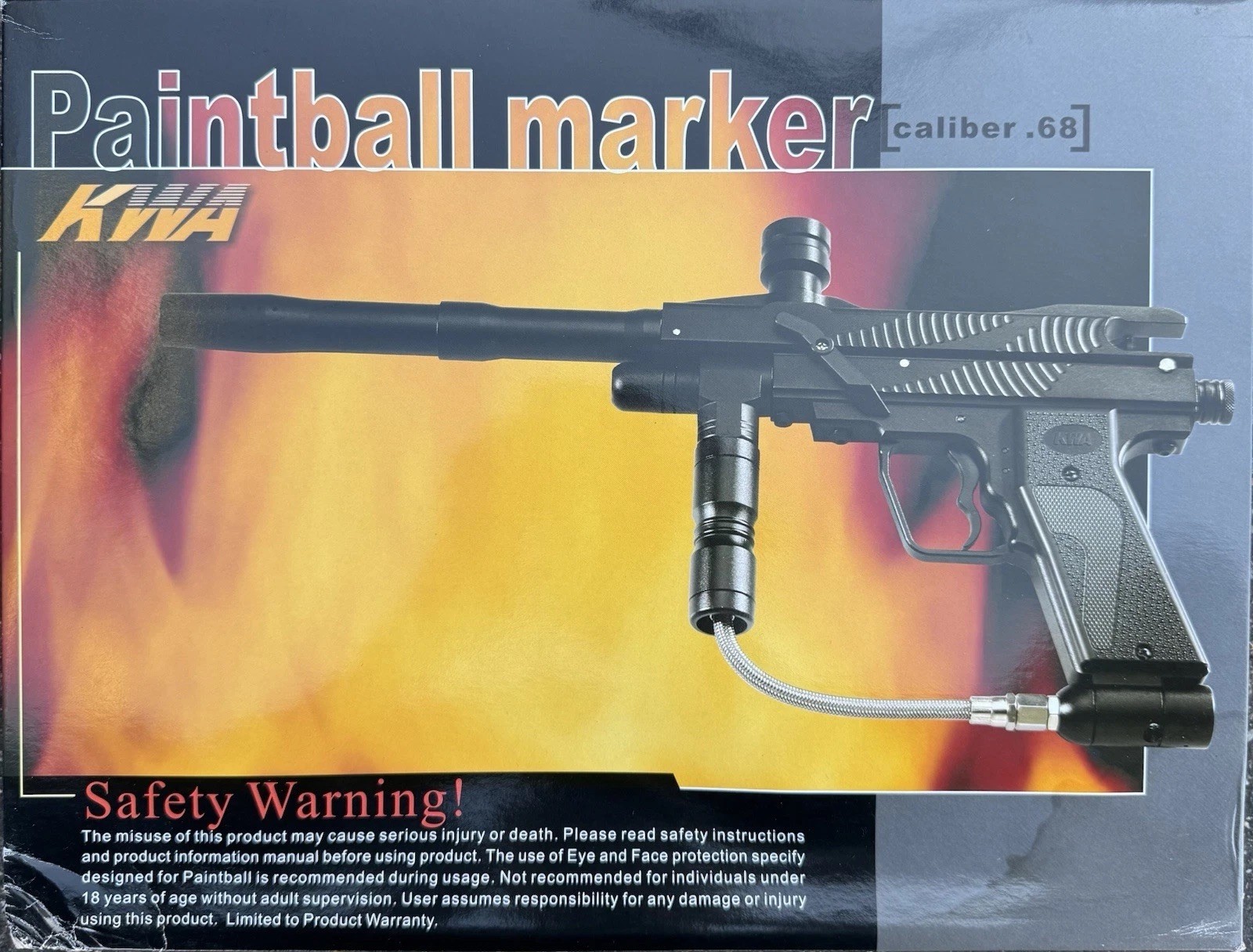 Kwa Paintball Marker [Caliber .68] A90 Gray Brand New