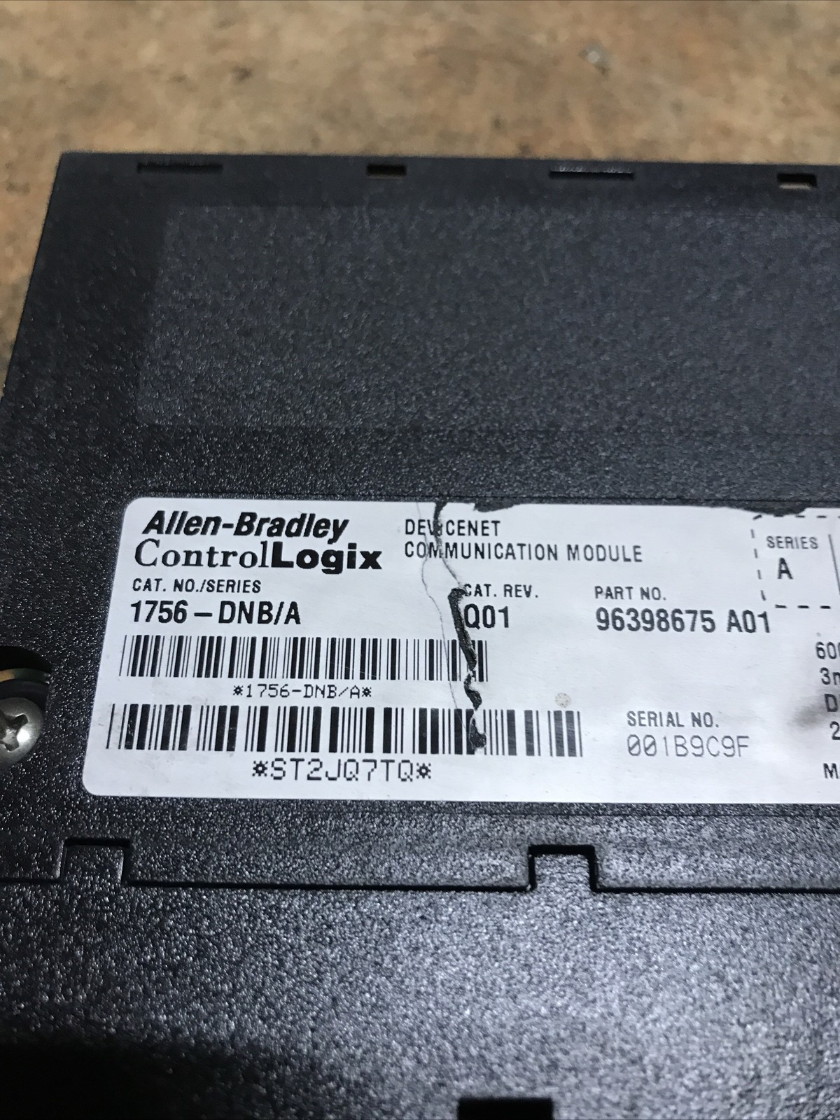 Allen Bradley 1756-DNB/A ControlLogix DeviceNet Communication Module Tested