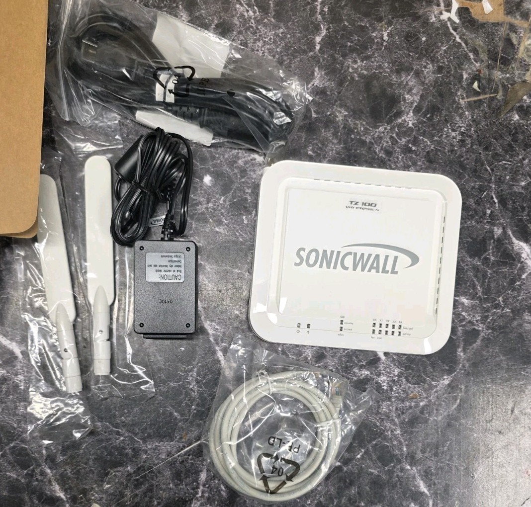 Sonicwall TZ100 Network Security System  Open Box 01-SSC-8734