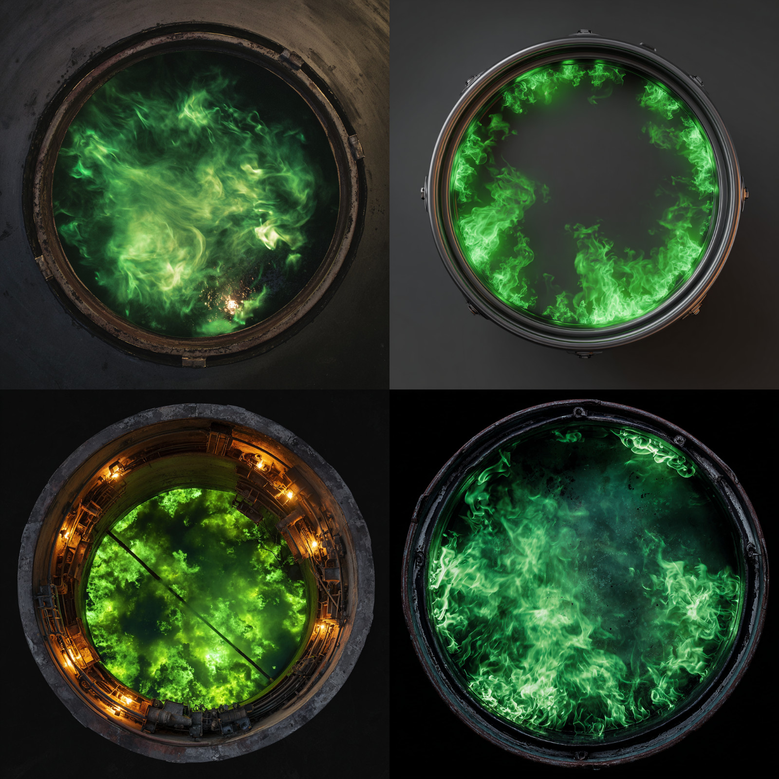 Green fire